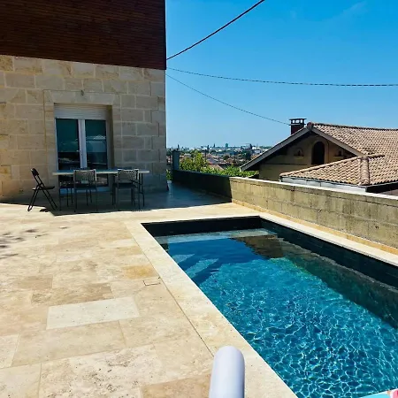 Maison Familiale Avec Piscine & Vue Sur Bordeaux Cenon