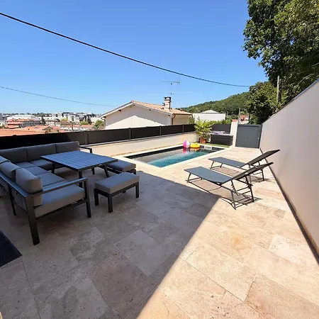 Feriehus Maison Familiale Avec Piscine & Vue Sur Bordeaux
